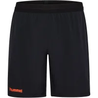 hummel Blaze Pro Trainingshorts Kinder - schwarz/orange
