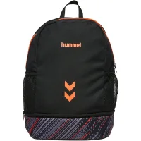 hummel hmlBlaze Rucksack mit Schuhfach - schwarz/orange