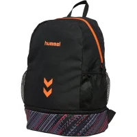 hummel hmlBlaze Rucksack mit Schuhfach - schwarz/orange